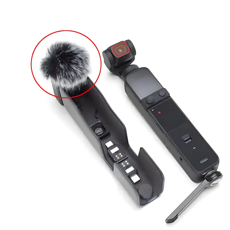 DJI Pocket 2 Wireless Mic Furry Windshield Deadcat Cover