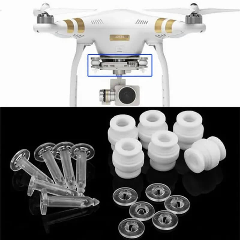 Shock Absorption Balls/Anti-drop Pins Kits for Phantom 3 Pro/Adv/Sta