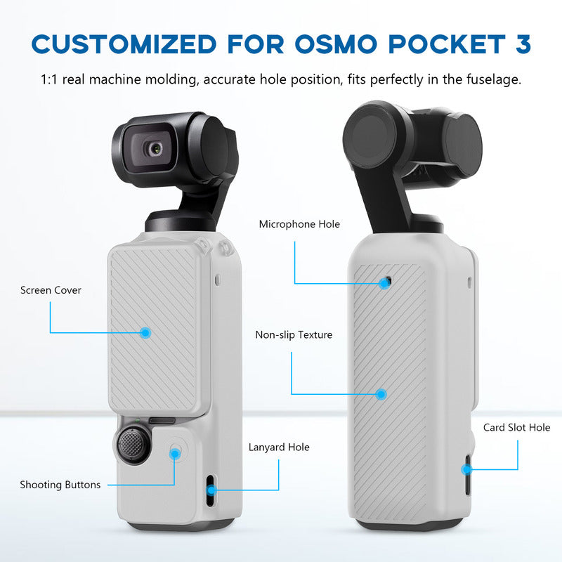 Gimbal Camera Silicone Case For DJI Osmo Pocket 3