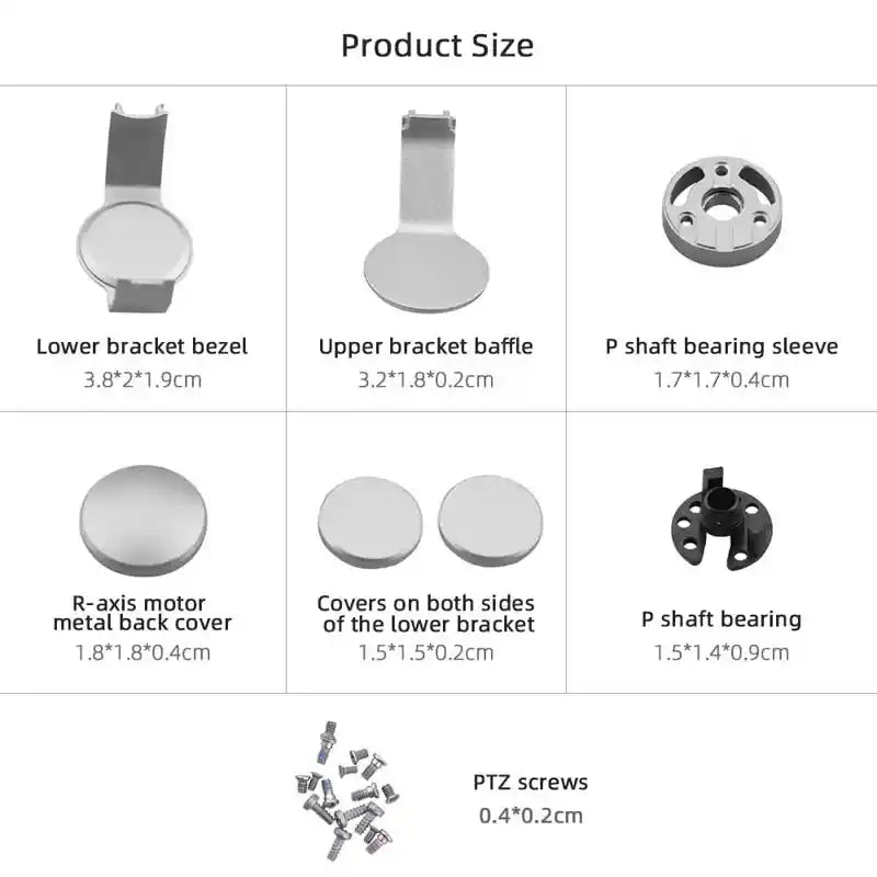 Gimbal Cover Cap Set Replacement Repair Parts for DJI Mavic 2
