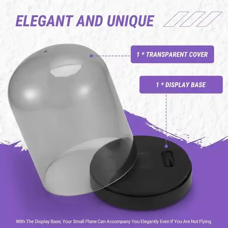 Display Stand With Clear Cover For DJI Mini 3/4 Pro