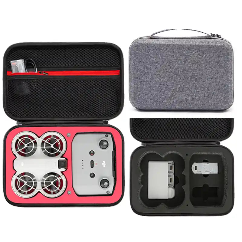 Storage Portable Handbag For DJI Neo Drone(Black/Red)