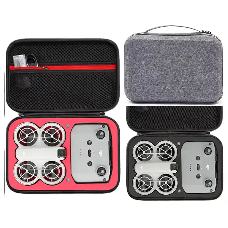 Storage Portable Handbag For DJI Neo Drone(Black/Red)