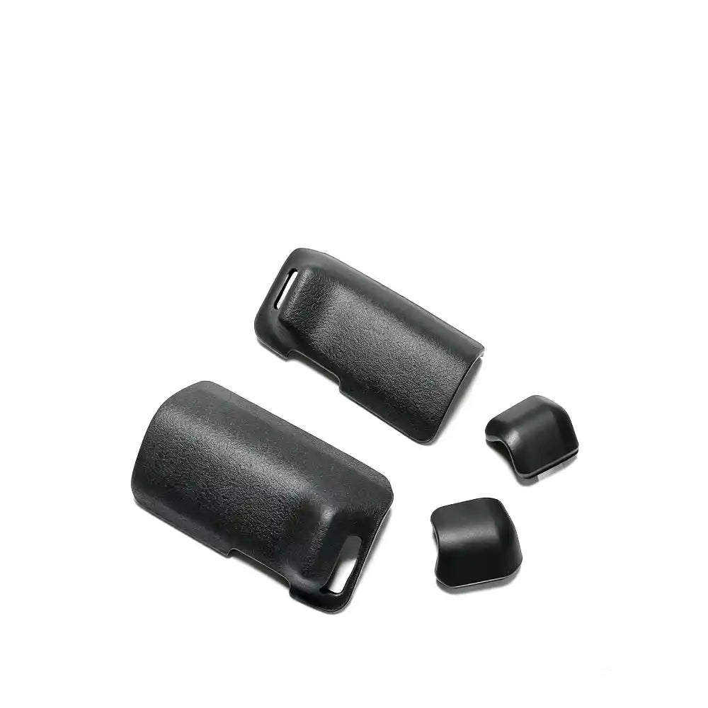T40 T20P remote controller handle soft rubber with self-adhesive tape white background, anti-collision protective cover replacement part for DJI Agras plant protection drone remote control handle.