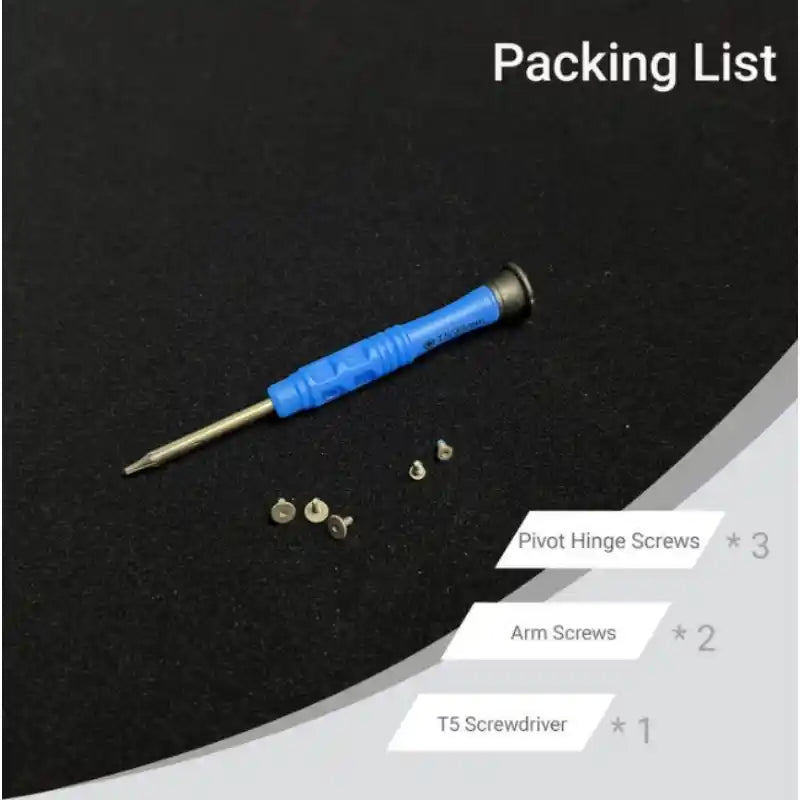 DJI Mini Front Arm Shaft Pivot Screws Repair Kit