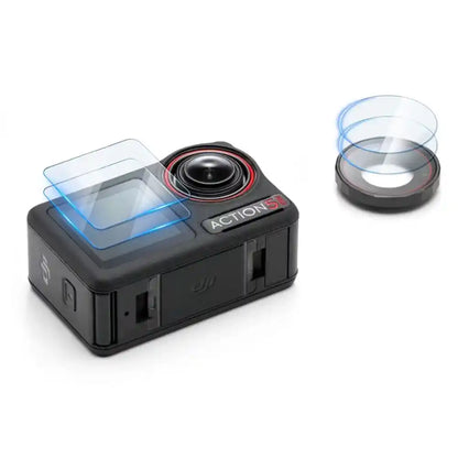 2 Set Lens Screen Protector for DJI Osmo Action 5 Pro