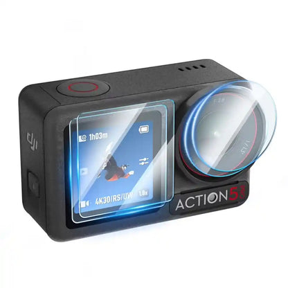 2 Set Lens Screen Protector for DJI Osmo Action 5 Pro