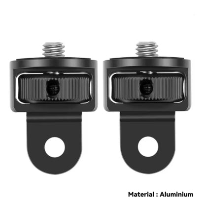 1/4 Inch Screw Tripod Adapter 360 Rotating Mount Holder For Go Pro/Insta 360/ DJI OSMO 360 Camera Accessories