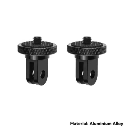 1/4 Inch Screw Tripod Adapter 360 Rotating Mount Holder For Go Pro/Insta 360/ DJI OSMO 360 Camera Accessories