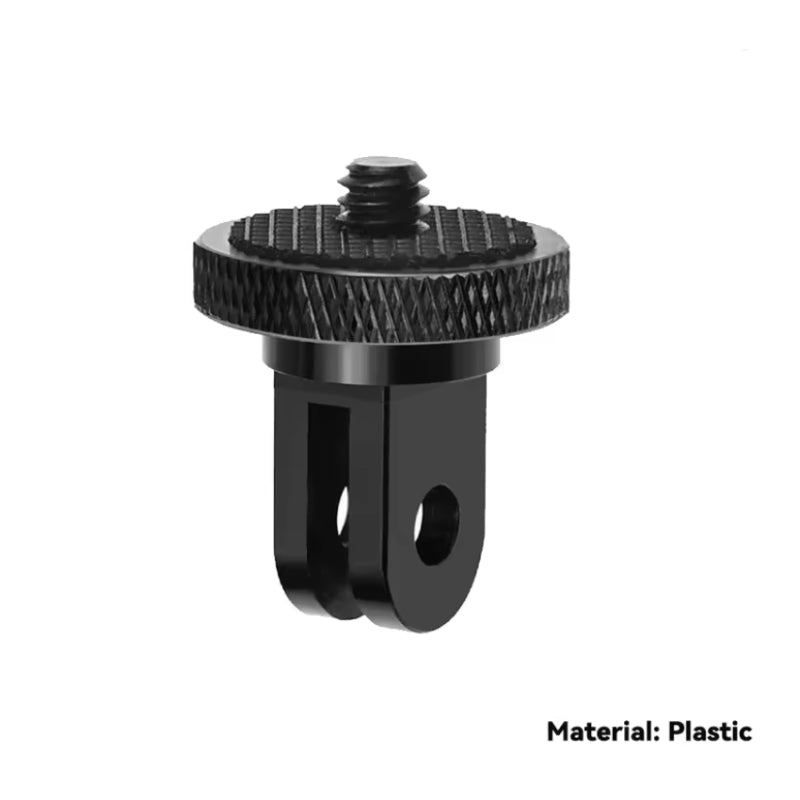1/4 Inch Screw Tripod Adapter 360 Rotating Mount Holder For Go Pro/Insta 360/ DJI OSMO 360 Camera Accessories
