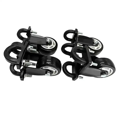 3 Inch Heavy Duty Non-Slip Hub Surface Close-Up For Farm Drone Caster