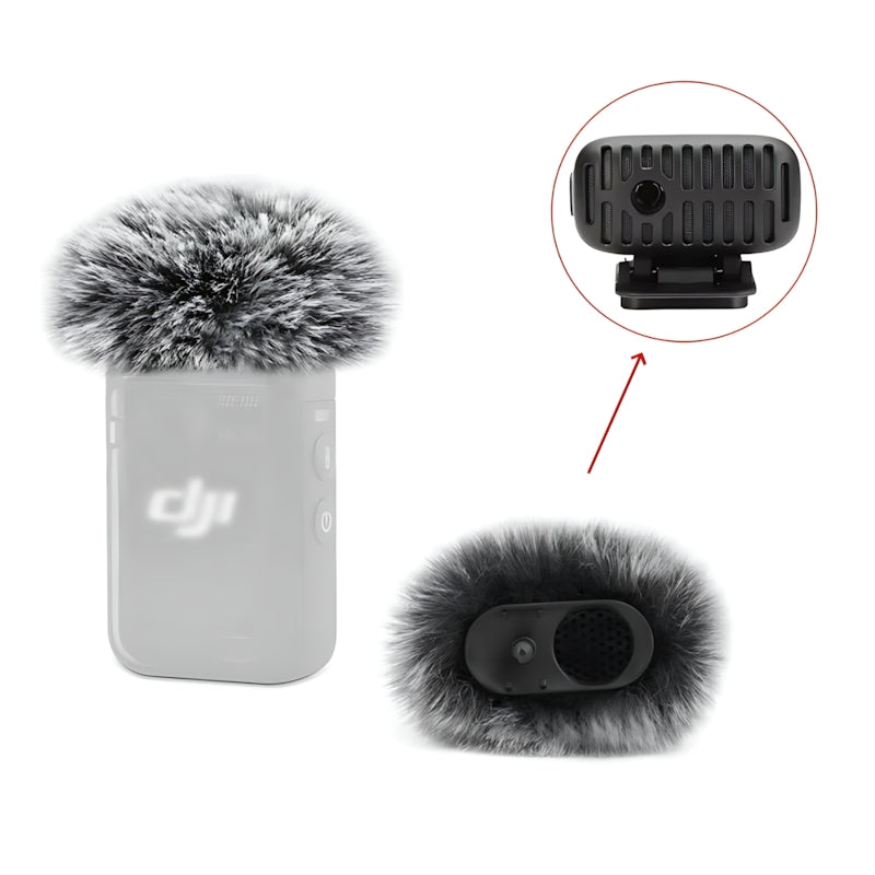 DJI Mic 2 Pocket 3 Muff Wind Shield Deadcat