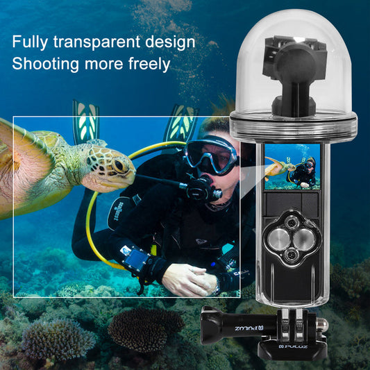 Underwater Waterproof Housing Diving Case Cover For DJI Osmo Pocket