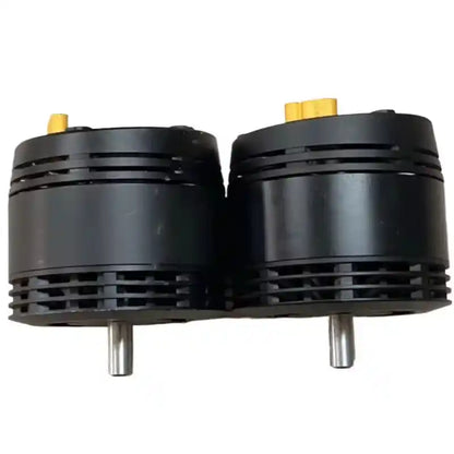 Genuine disassembled CW CCW brushless motor for DJI Inspire 2 white background