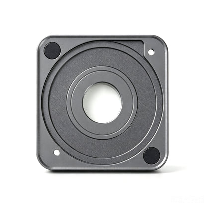 ack side detail of brand new original DJI Action 2 macro lens with anti-slip silicone dots