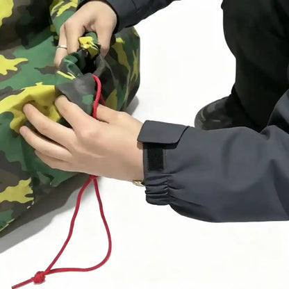 Foldable storage of DJI drone charging station protective rain cover