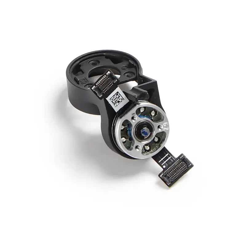 Close up of motor on DJI Mini 3 Pro Yaw Arm assembly, used original disassembled replacement part