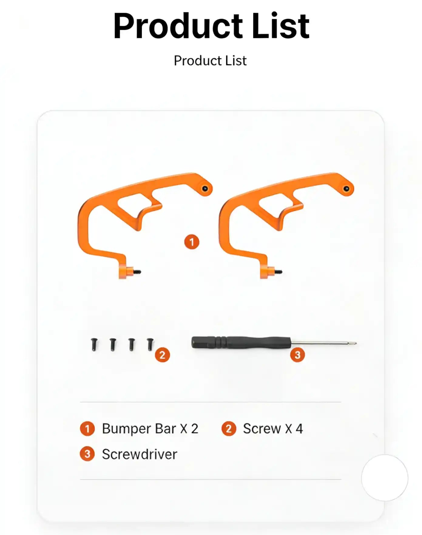 DJI Avata 2 Drone Lens Anti-collision Bar Aluminum Alloy Protector