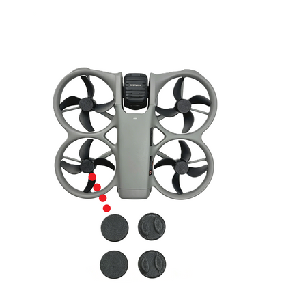 DJI Avata 360 Silicone Motor Cover Anti Dust Anti Rust