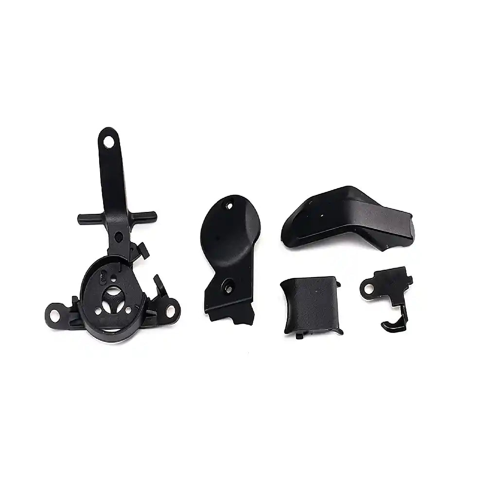 DJI Flip gimbal cover bracket complete replacement spare parts white background, crash broken gimbal shell repair accessories for DJI Flip drone camera gimbal