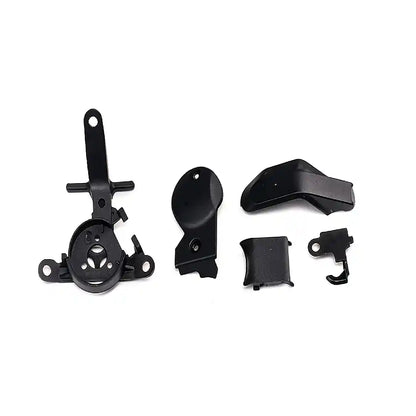 DJI Flip gimbal cover bracket complete replacement spare parts white background, crash broken gimbal shell repair accessories for DJI Flip drone camera gimbal