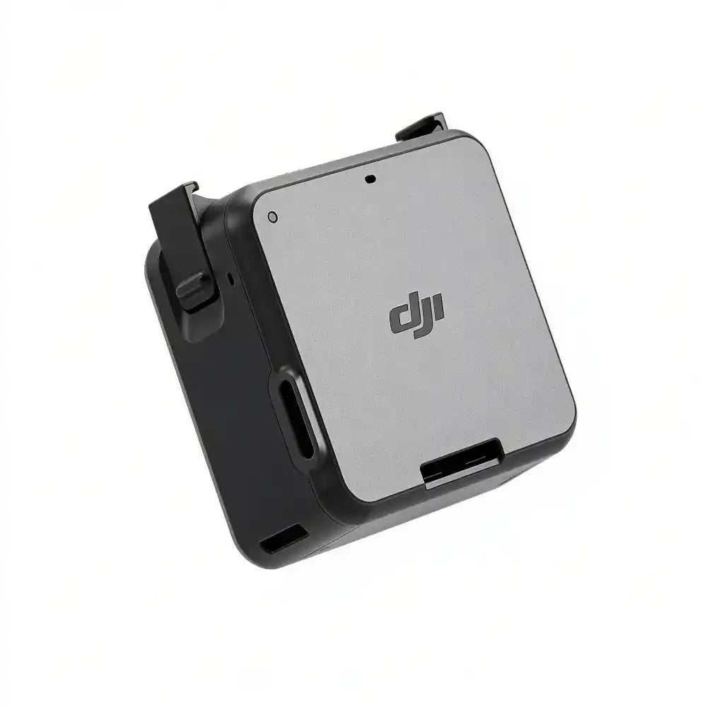 Side view of DJI Action 2 front touchscreen expansion module