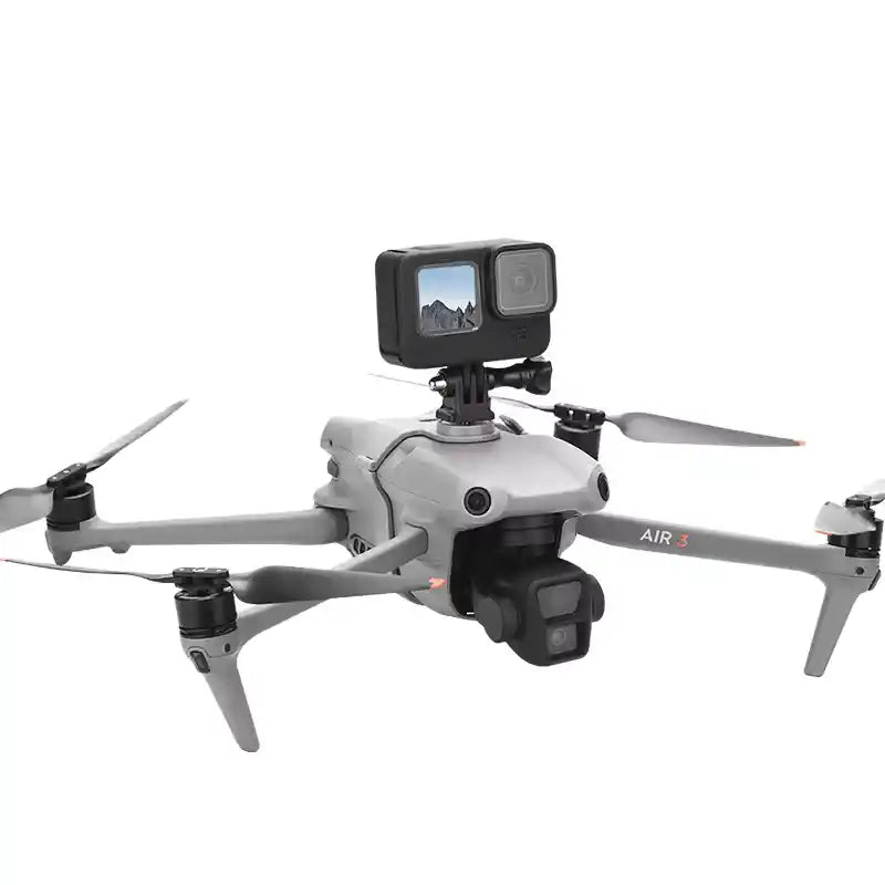 DJI Air 3 Top Extension Camera Bracket Mount Holder drone top expansion mount for action camera fill light accessories