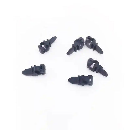 DJI Mavic 3 factory original gimbal vibration dampening rubber balls side close-up shot, elastic anti-shock repair replacement part, HD clean white background image