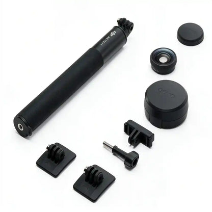 DJI Osmo Action 6 ultra-wide lens on white background
