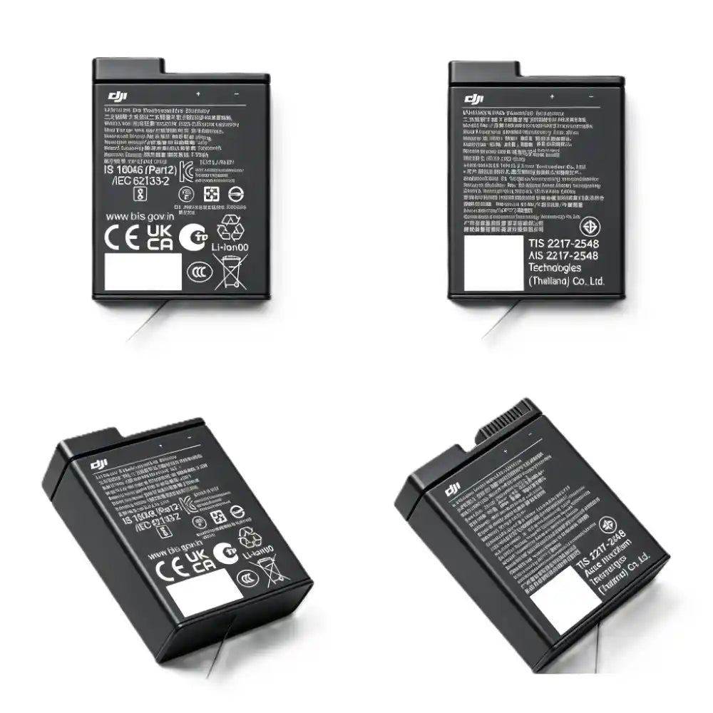 Installation effect of original cold resistant battery for DJI Osmo Action