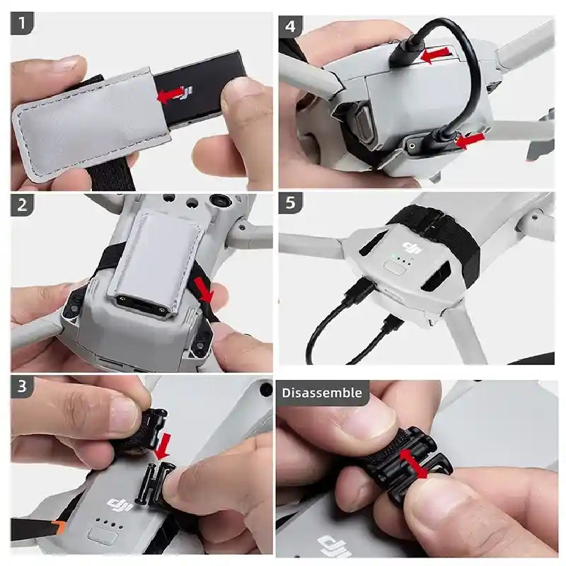 Mounting Kit for DJI Mini 3 Pro 4G Cellular Dongle