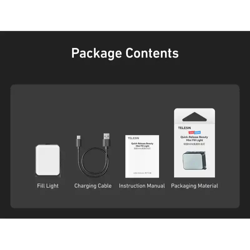 Fill Light For DJI OSMO Action 2/3/4/5pro