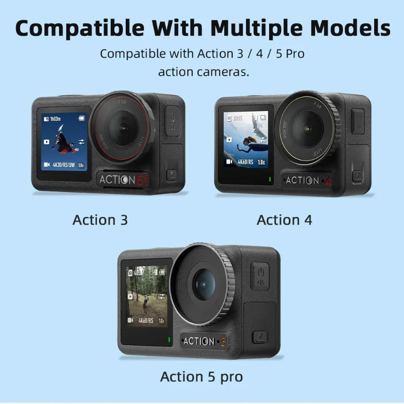 Flymile Silicone Protective Case For DJI Osmo Action 3 4/5 Pro