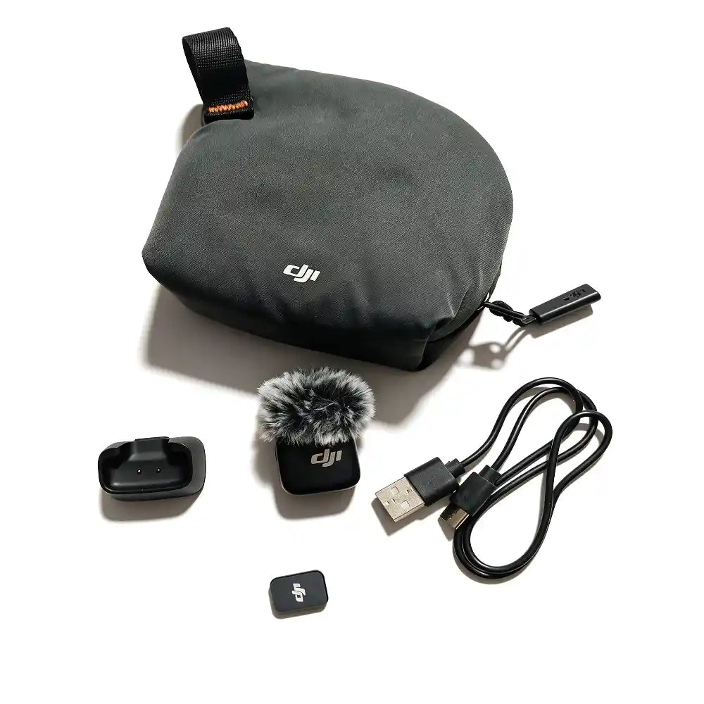 DJI Mic Mini wireless microphone full kit
