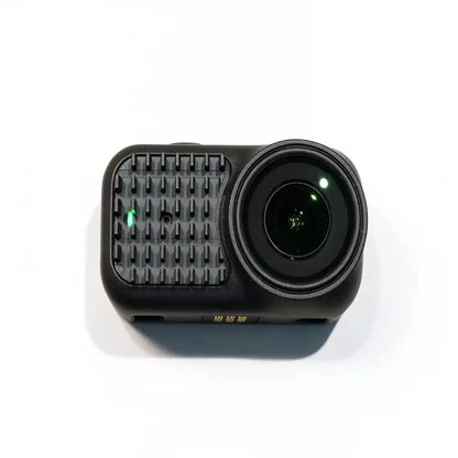 DJI Osmo Nano heat sink precision cutouts for LED indicator and microphone