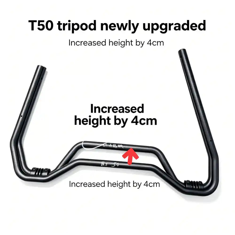 DJI T40 T50 Reinforced Aluminum Landing Gear with Shock Absorption Pads