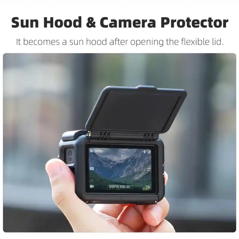 Housing Case with Sun Hood For DJI OSMO Action 5 Pro/4/3