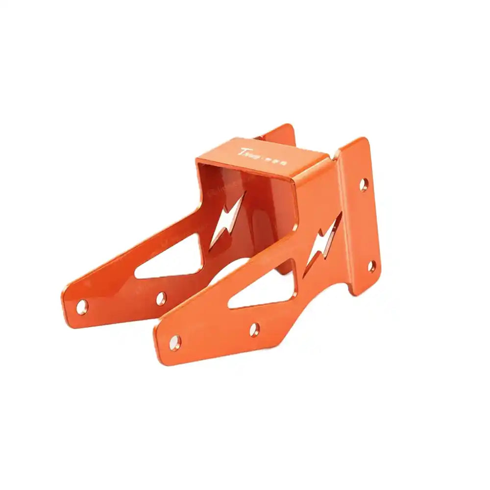 Structural close-up of integrated drone nozzle protective fixed bracket