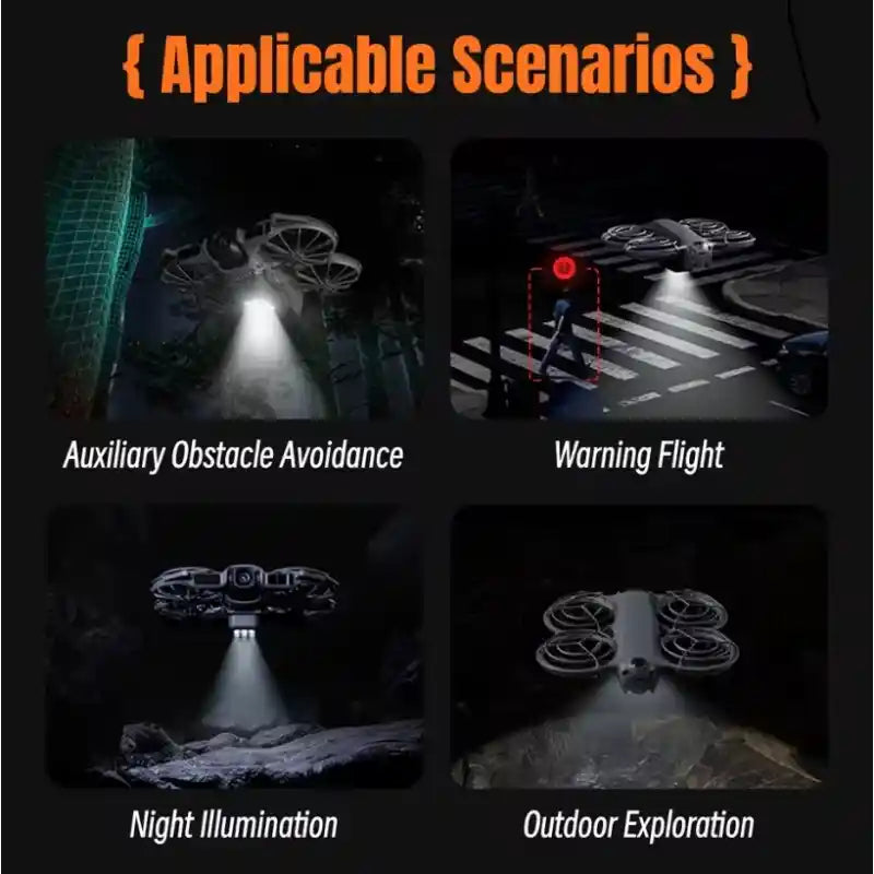 DJI Neo 2 LED Night Flight Landing Gear Rechargeable