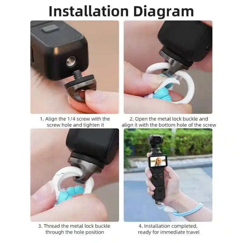 Lanyard Hand Strap for DJI Osmo Pocket 3/Osmo 360