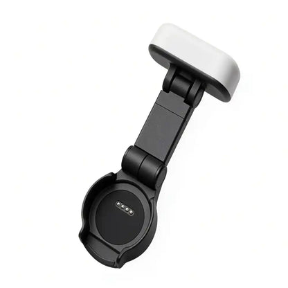 Installation display of magnetic fill light, synchronously rotating with DJI Osmo Pocket 4 camera lens for consistent lighting angle