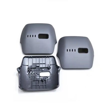 Front view of original new battery top shell for DJI Mavic 4 Pro drone repair