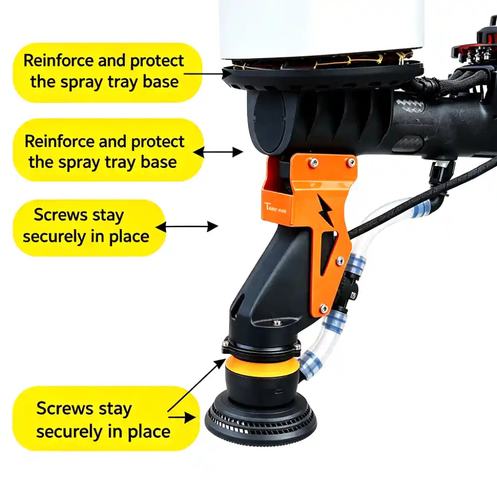 Anti-collision protection function of agricultural drone nozzle guard bracket