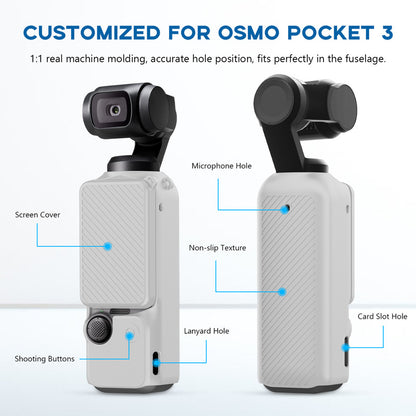 Gimbal Camera Silicone Case For DJI Osmo Pocket 3