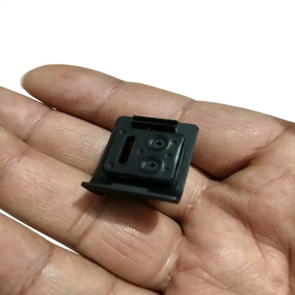 Close-up of original sealing silicone ring on DJI Action 5 Pro charging handle waterproof cap, dustproof and splash-proof rubber gasket