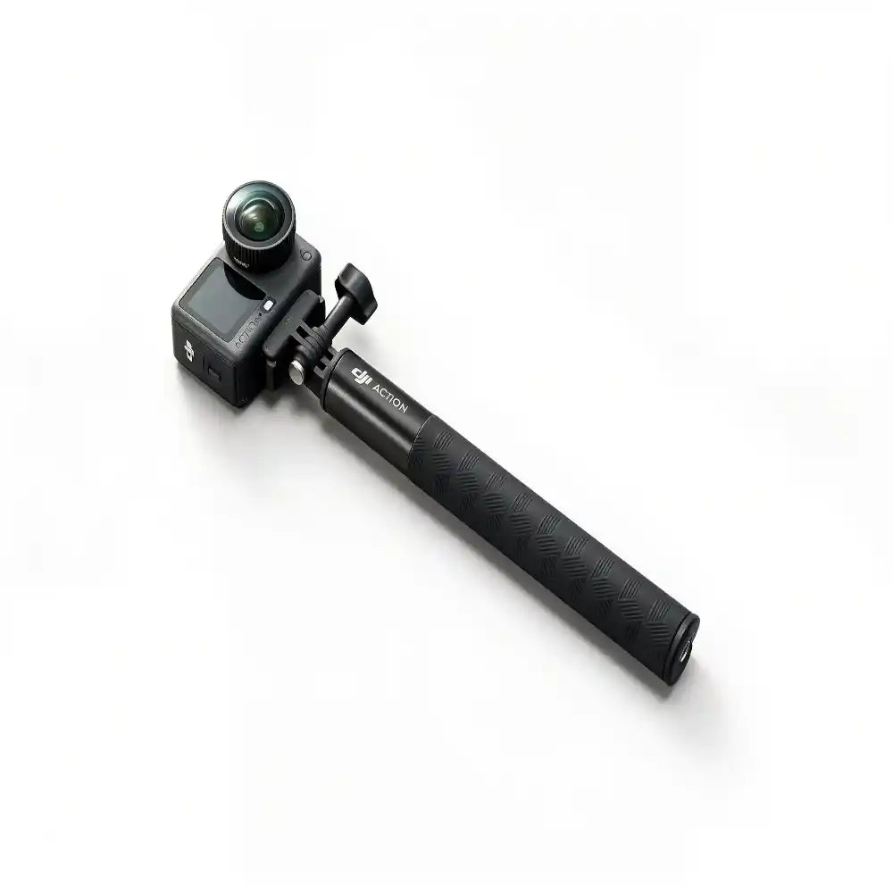 Osmo Action 6 action camera installed with ultra-wide lens