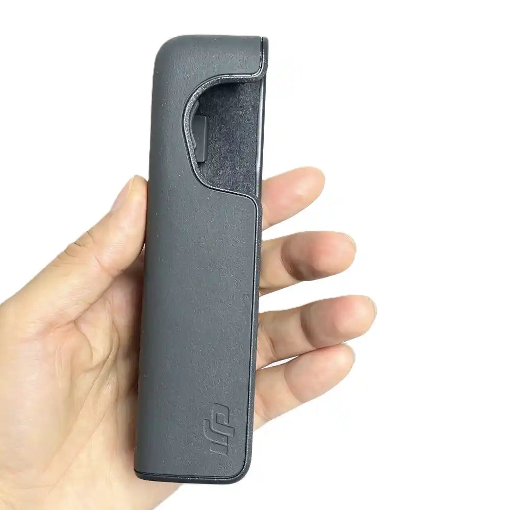 DJI Osmo Pocket3 protective case close up view wide angle and soft lens marking on shell