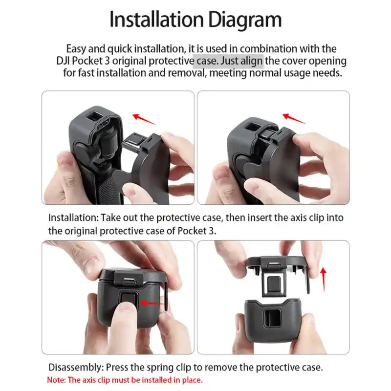 Portable Protective Shell for DJI Osmo Pocket 3