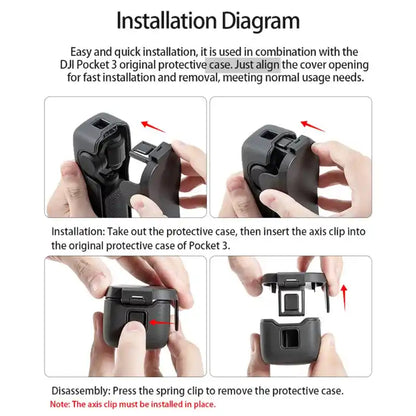Portable Protective Shell for DJI Osmo Pocket 3