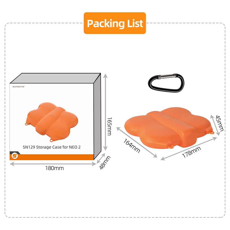 DJI Neo 2 Hard Shell Protective Carrying Case